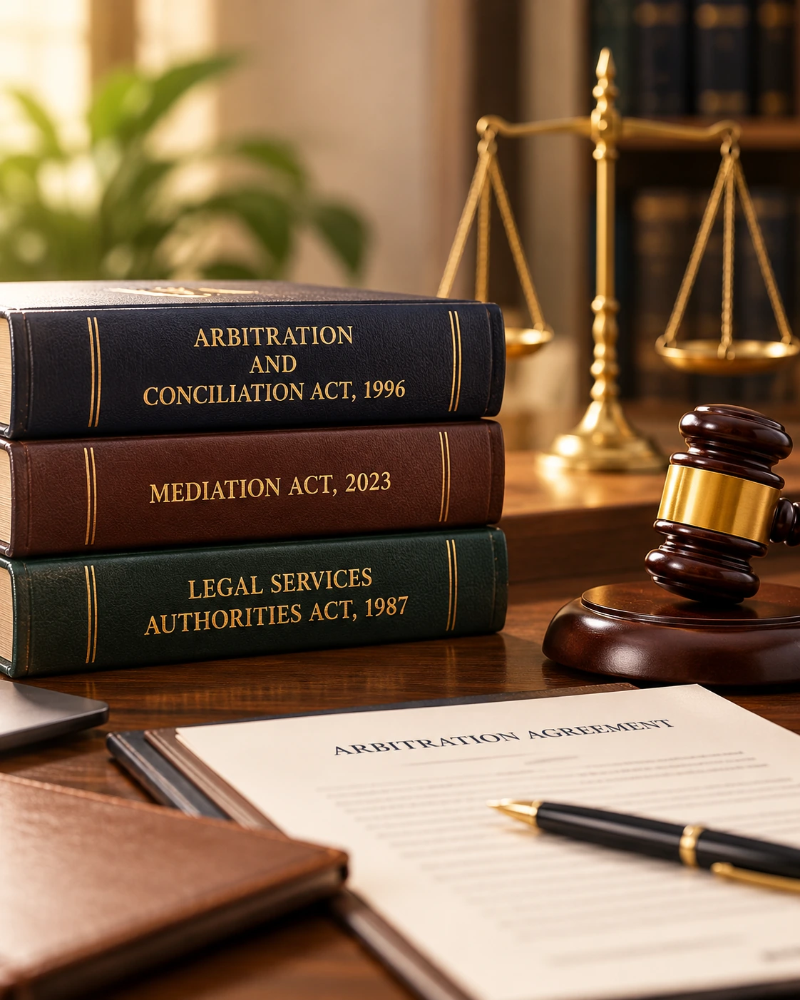 Arbitration and Alternative Dispute Resolution (ADR) legal books and documents relating to arbitration, mediation and conciliation in India